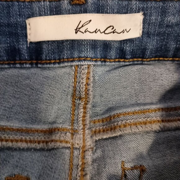 KanCan Super Skinny Jeans Size 7/27 Mid Rise Stretch Denim Blue Women’s - Picture 9 of 9